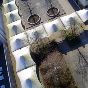 Schulzentrum Lohfeld: Überdachungen