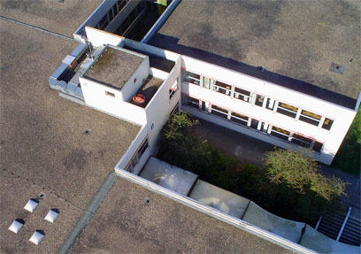 Schulzentrum Lohfeld: Atrium, Gebäudeteile B und D